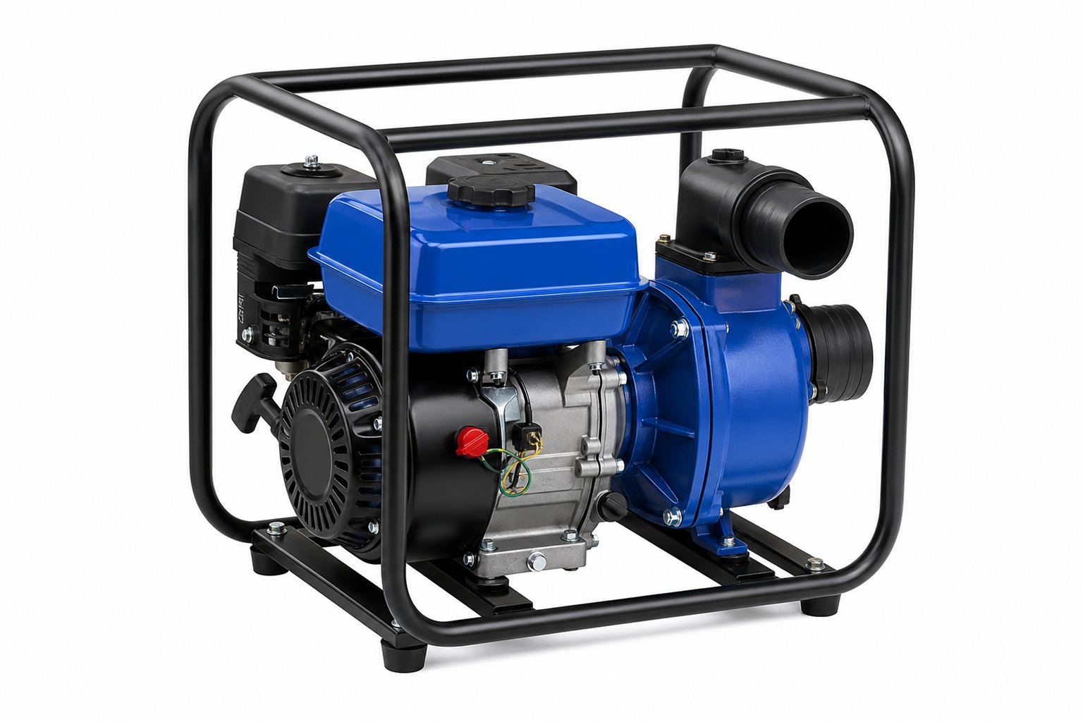 NLS Trash Pump 2-inch — 2-inch trash pump that shifts muddy site water at 30 m³/hour without stalling.