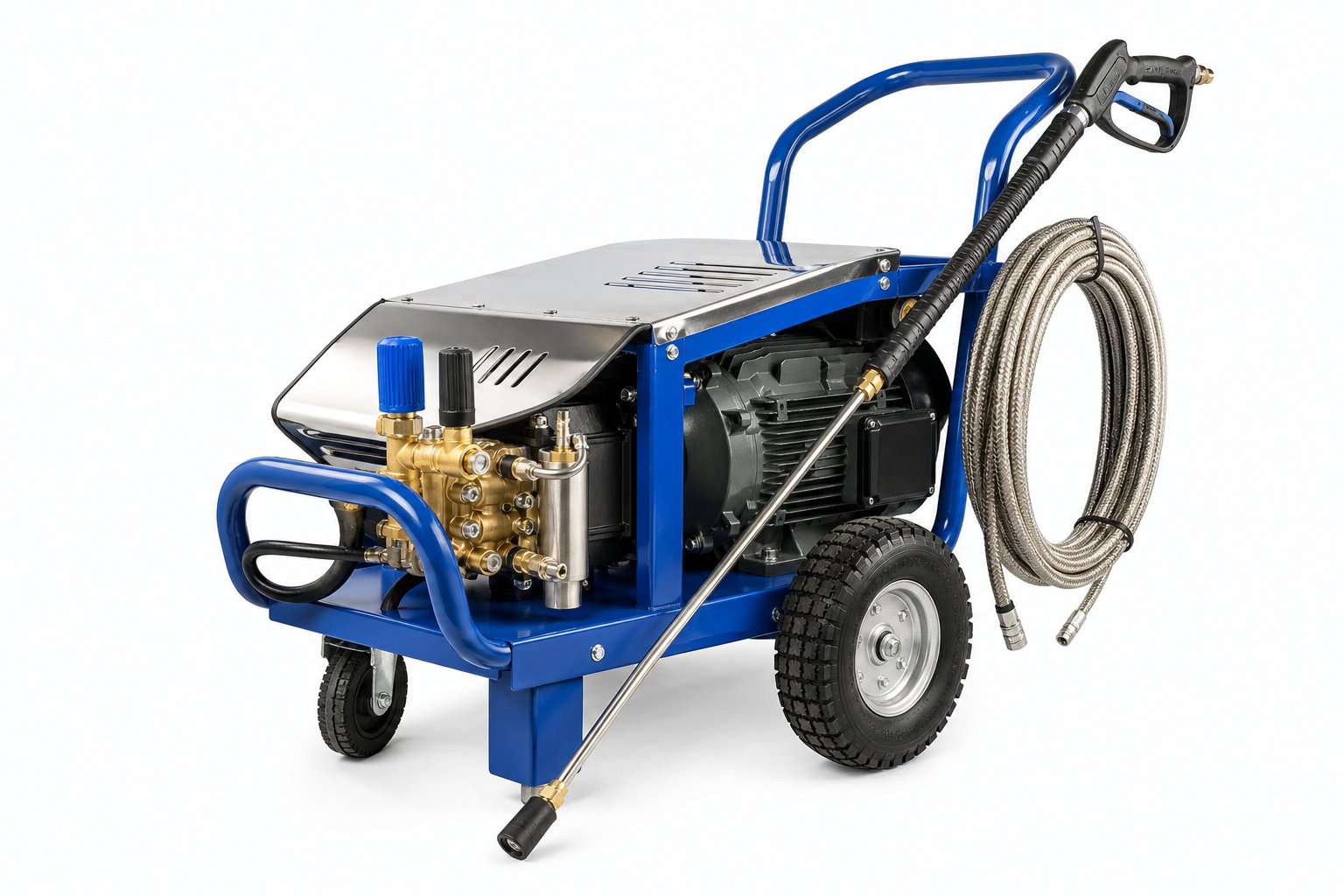 NLS Wash-2500 — Heavy-duty commercial pressure washer for site washdown and vehicle fleets.
